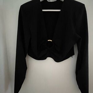 Zara Classic Black Blazer